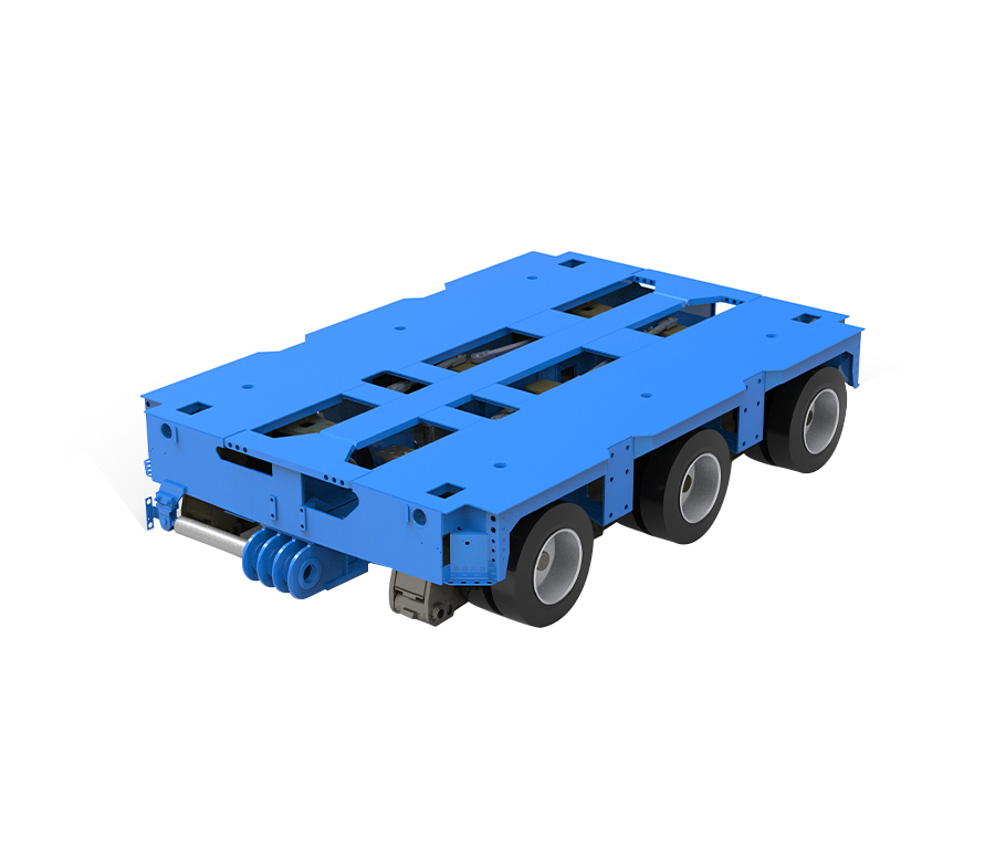 KTG-3 hydraulický nápravový řadový přívěs se 3 nápravami (SPT)